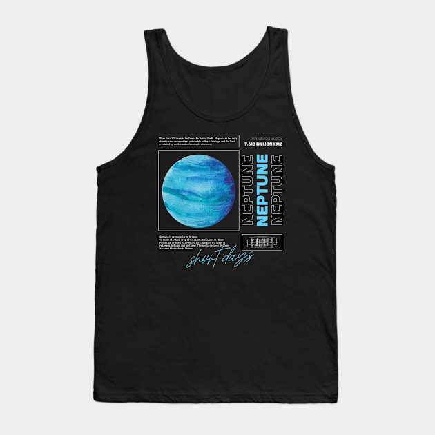 Mysteries of the Neptune: Info-Packed Tank Top by AuraNova